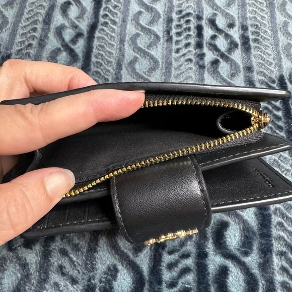 Coach Black and Tan Crossbody Bag with Matching Wallet - Picture 13 of 13